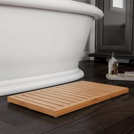 Hastings Home Eco-Friendly Bamboo room Mat with Non-Slip Design